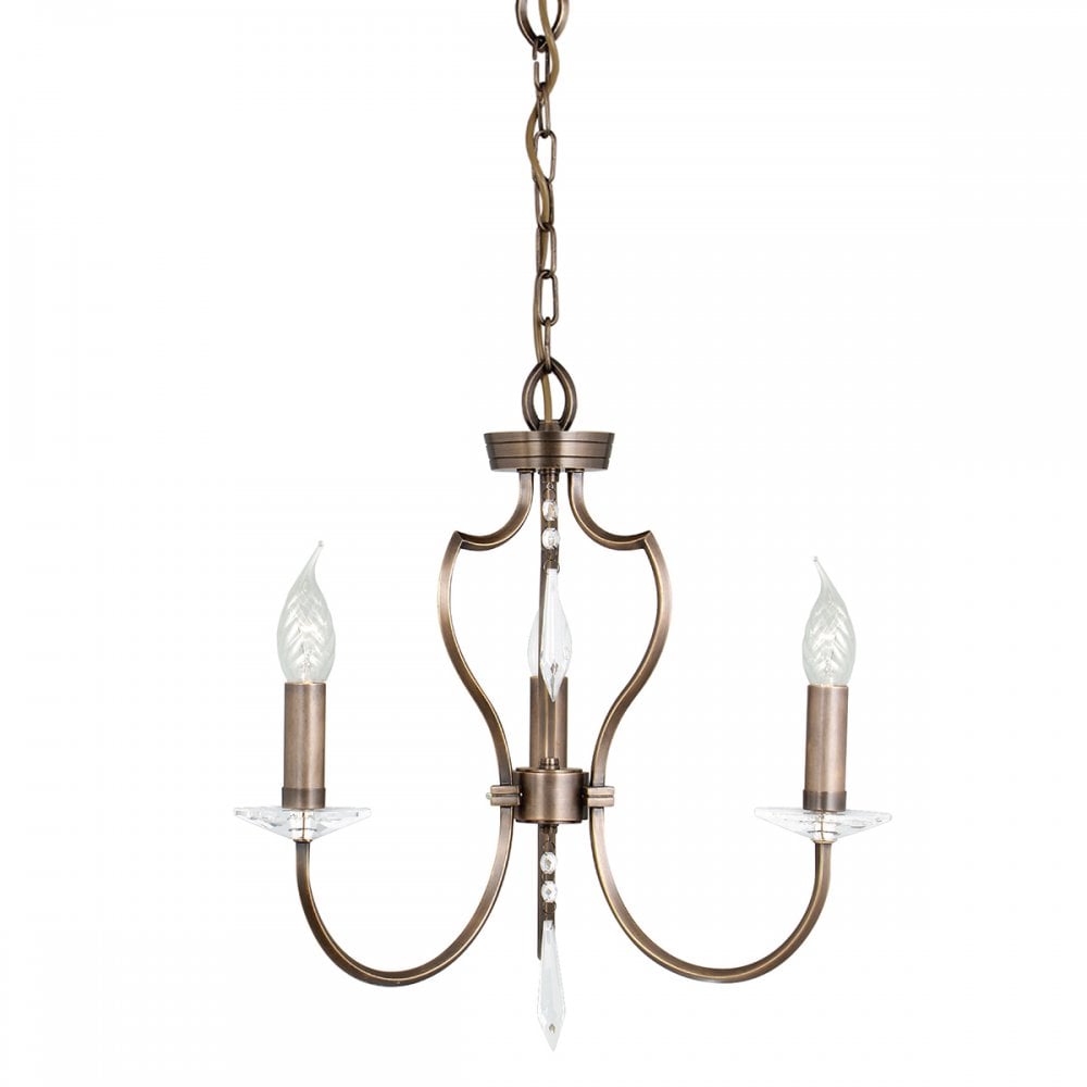 Pimlico Ceiling Chandelier In Dark Bronze Finish PM3 DB