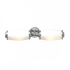 Eliot Bathroom Twin Wall Light In Polished Chrome Finish BATH/ELIOT2 PC