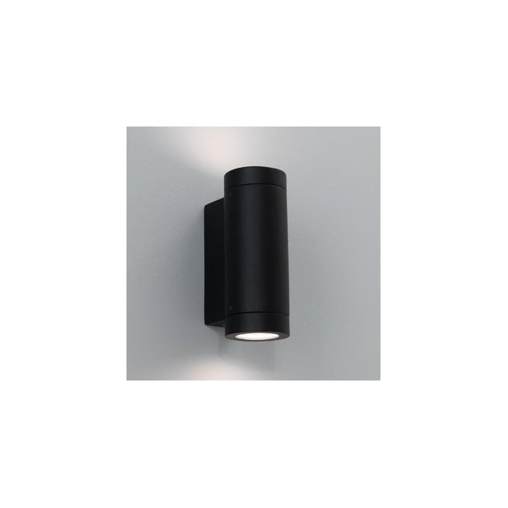 Dartmouth Outdoor Twin Wall Light In Textured Black Finish IP54 1372014