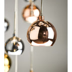 Aurelia Modern 30 Light Cluster Ceiling Pendant In Black Chrome Finish AUR3364