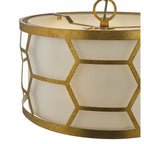 Epstein Stylish 3 Light Ceiling Pendant Light In Gold Finish EPS0312