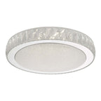 Akelia Stylish LED Large Flush Ceiling Light With Acrylic Crystal AKE5008