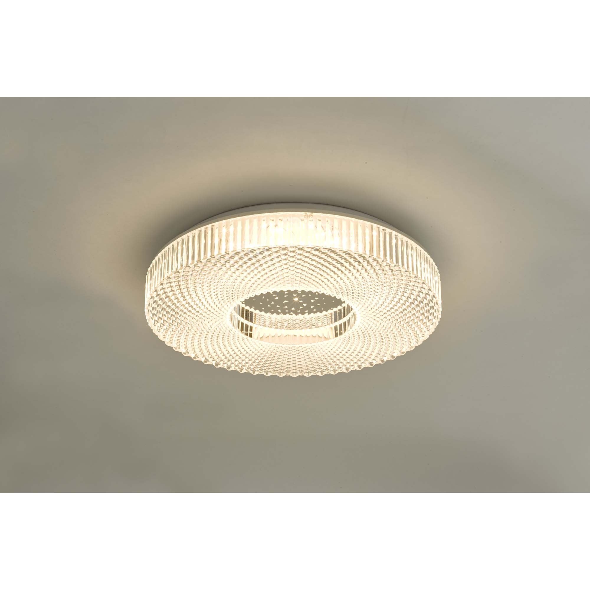 Cimona LED Small Flush Ceiling Light With High Quality Acrylic Crystals CIM5008