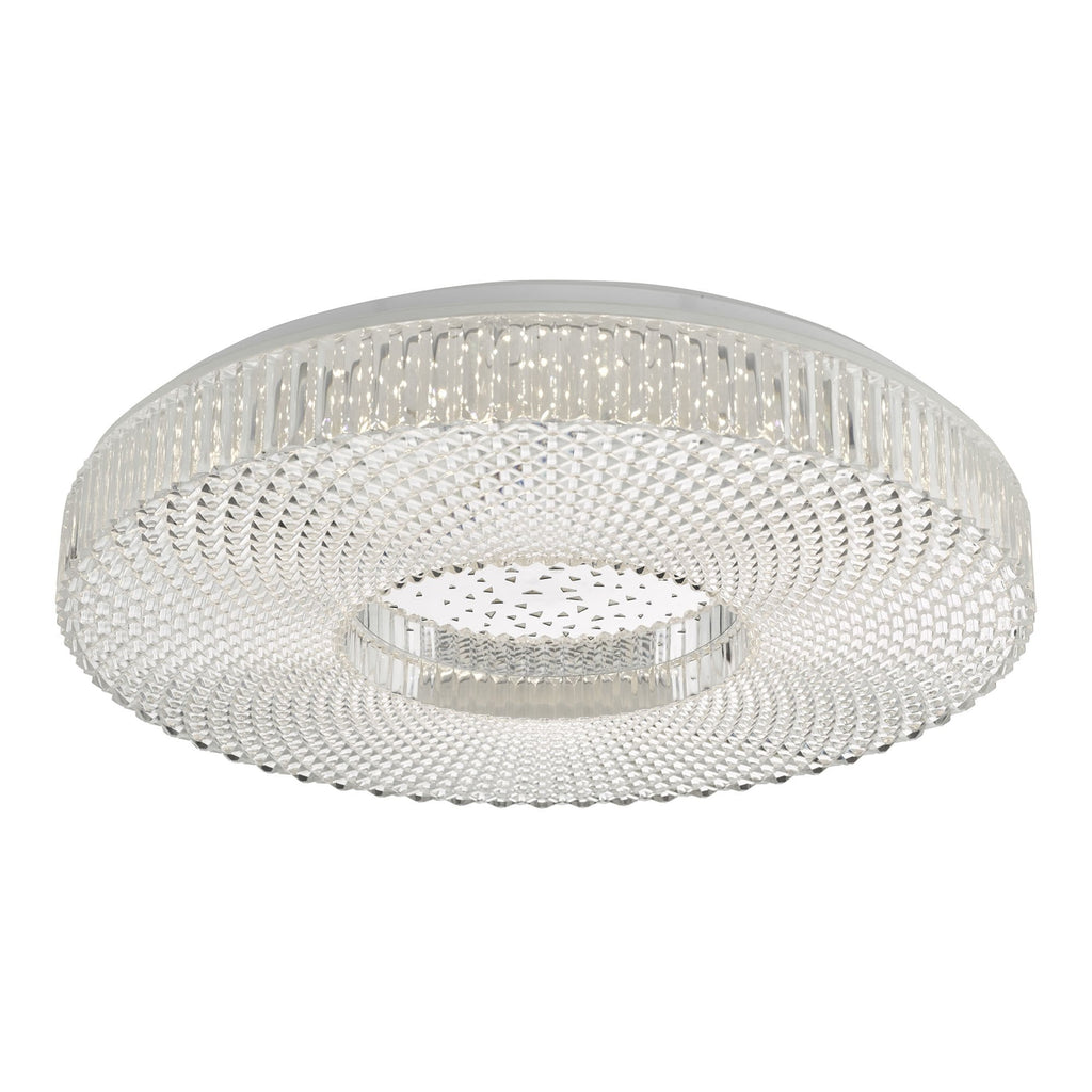 Cimona LED Large Flush Ceiling Light With High Quality Acrylic Crystals CIM4808