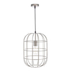 Eudora Ceiling Pendant Light In Satin Nickel Finish EUD0146