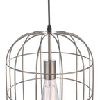 Eudora Ceiling Pendant Light In Satin Nickel Finish EUD0146