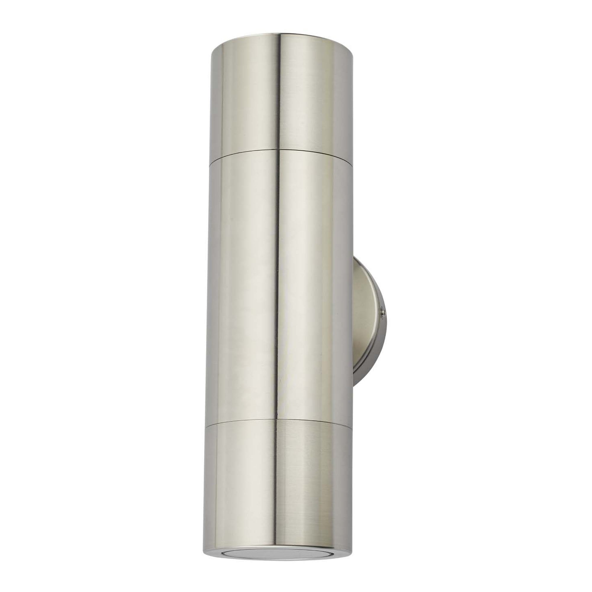 Ortega Outdoor Up And Down Wall Light In Aluminium Finish IP65 ORT3268