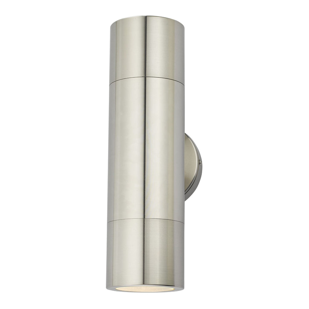Ortega Outdoor Up And Down Wall Light In Aluminium Finish IP65 ORT3268