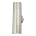 Ortega Outdoor Up And Down Wall Light In Aluminium Finish IP65 ORT3268