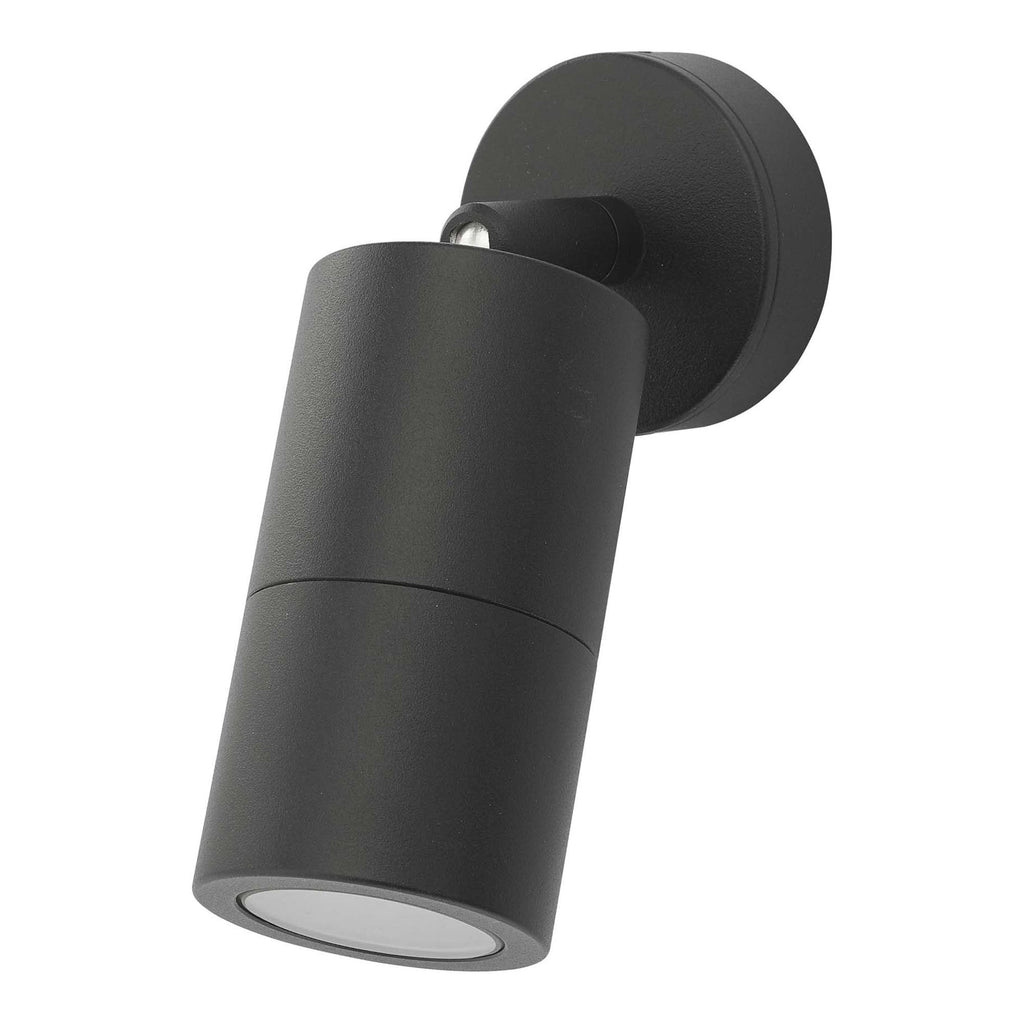 Ortega Single Outdoor Wall Light In Black Finish IP65 ORT0722
