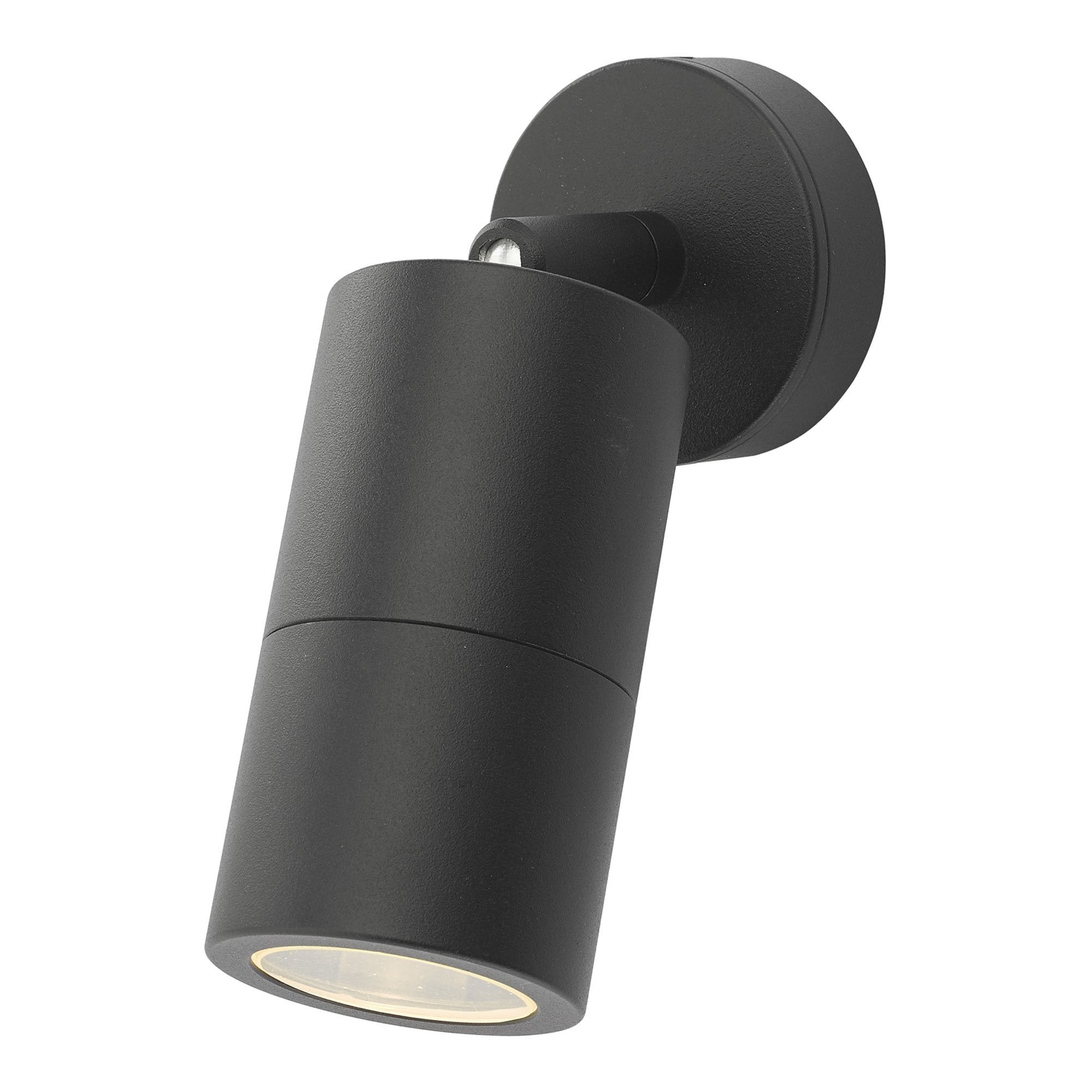 Ortega Single Outdoor Wall Light In Black Finish IP65 ORT0722