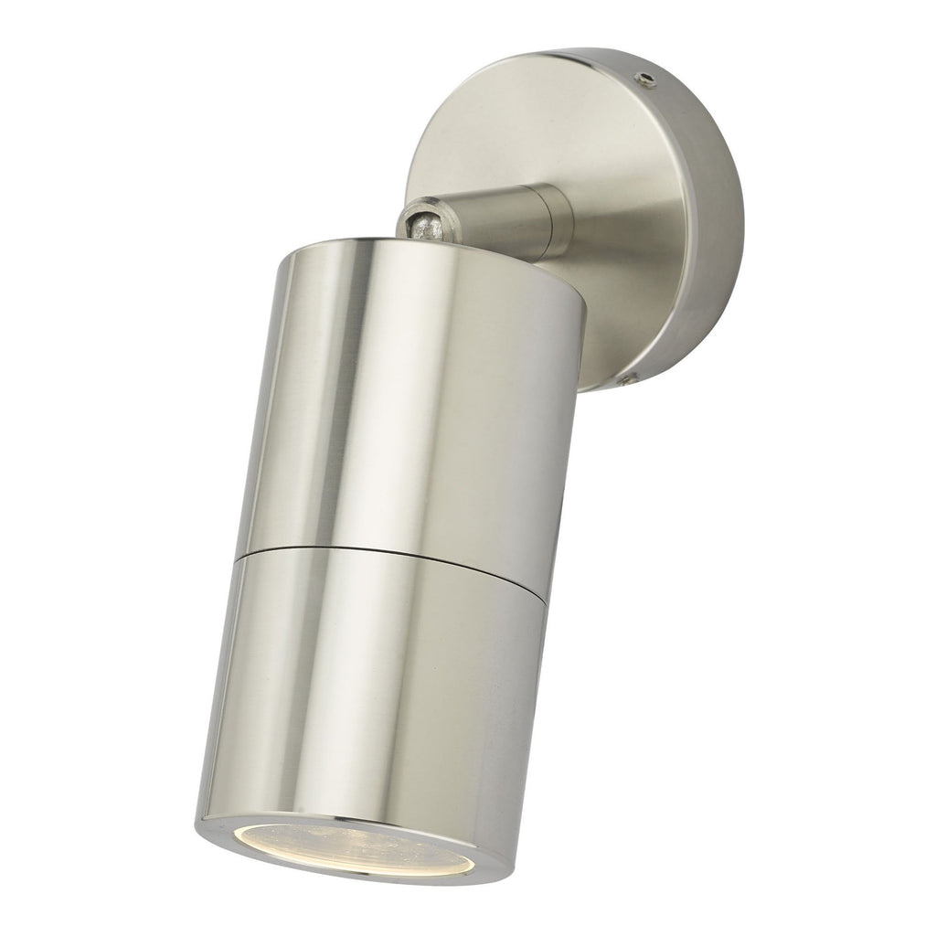 Ortega Single Outdoor Wall Light In Aluminium Finish IP65 ORT0768