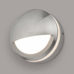 Akos LED Small Outdoor Wall Light In Aluminium Finish IP65 AKO3268