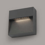 Yukon LED Outdoor Wall Light In Grey Finish IP65 YUK2139