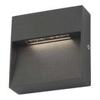 Yukon LED Outdoor Wall Light In Grey Finish IP65 YUK2139