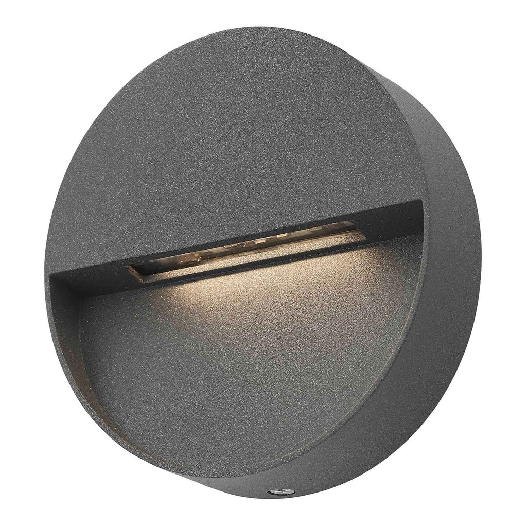 Ugo LED Outdoor Wall Light In Grey Finish IP65 UGO2139