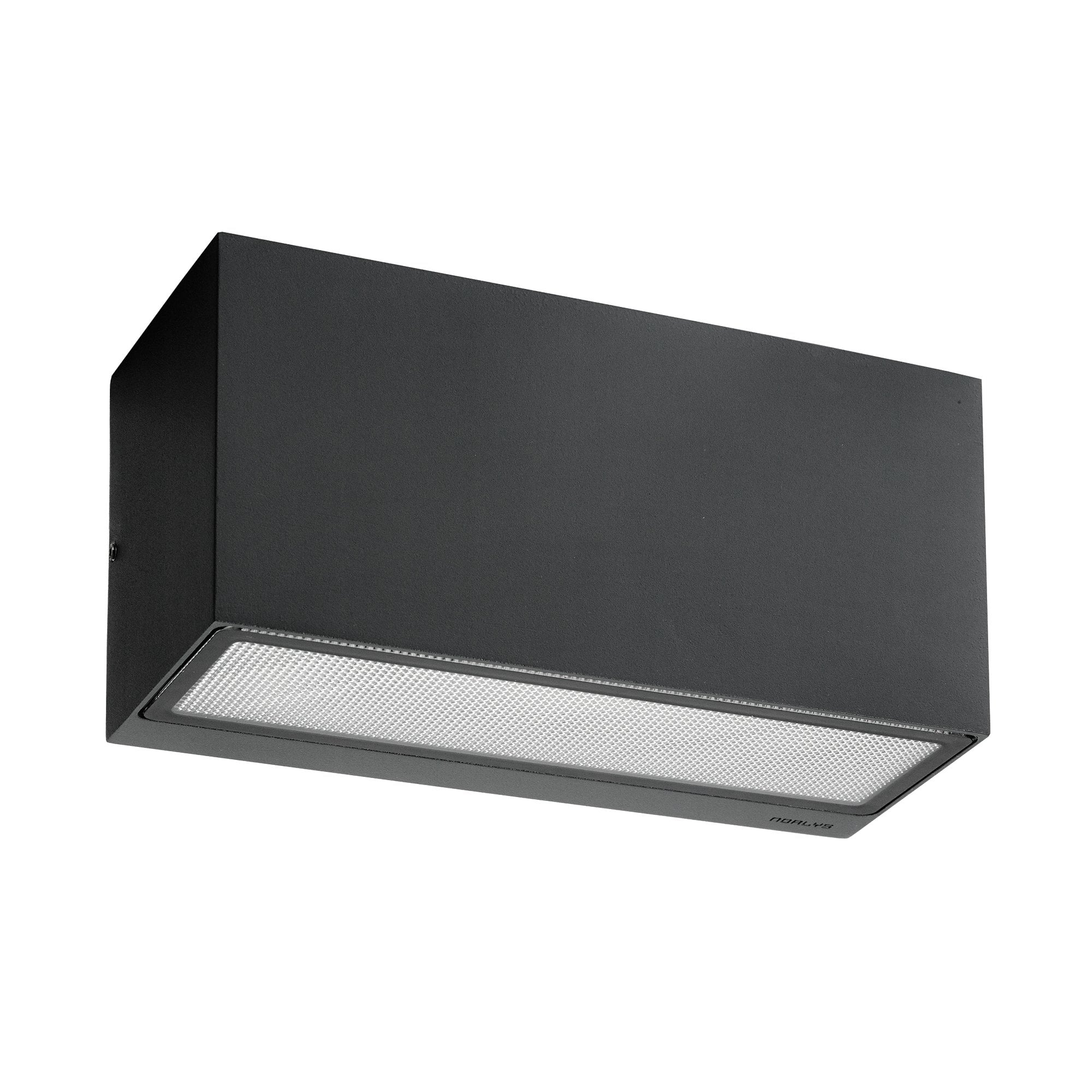 Asker Outdoor Up And Down Wall Light In Graphite Finish IP65 ASKER-UD-E27-GRA