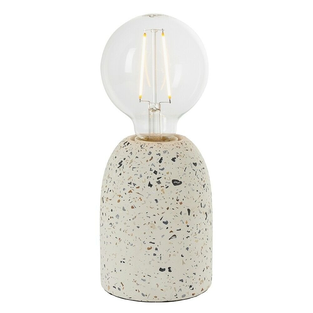 Terrazzo Modern Table Lamp In White Terrazzo Finish 78181