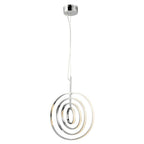 Avali Adjustable LED Ceiling Pendant Light In Polished Chrome Finish 81034