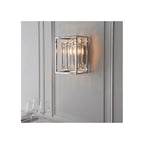Acadia Clear Crystal Wall Light In Polished Chrome Finish 81932