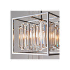 Acadia 4 Light Crystal Ceiling Pendant Light In Polished Chrome Finish 81930
