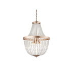 Celine Stylish 5 Light Ceiling Chandelier In Rose Gold Finish 81913