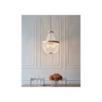 Celine Stylish 5 Light Ceiling Chandelier In Rose Gold Finish 81913