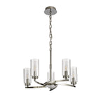 Benz Convertible 5 Light Ceiling Fitting In Polished Nickel Finish