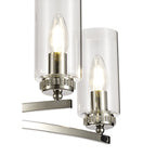 Benz Convertible 5 Light Ceiling Fitting In Polished Nickel Finish