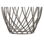 Ellipse Small Ceiling Pendant Light In Polished Nickel Finish