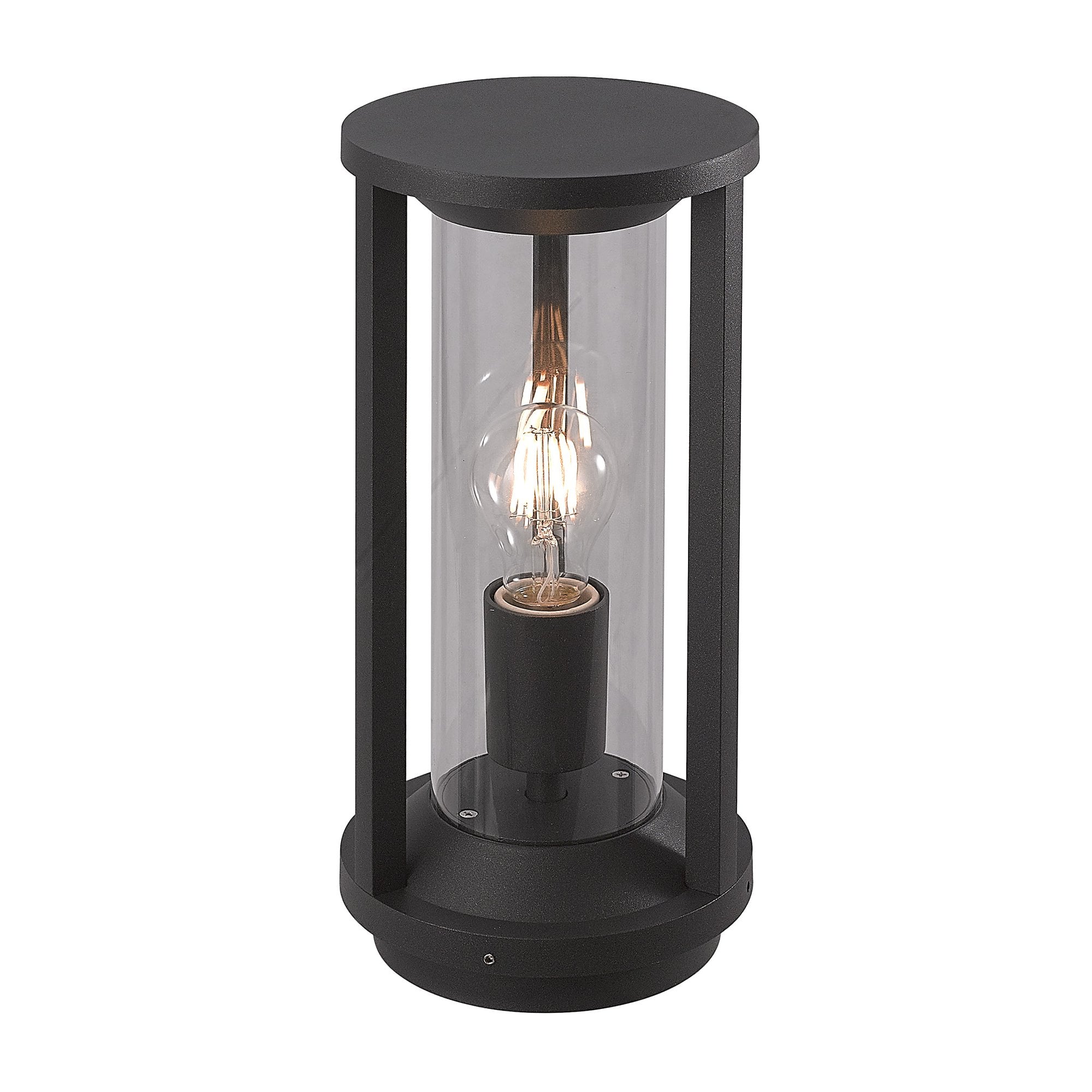 Cole Outdoor Post Lamp In Anthracite Finish IP65