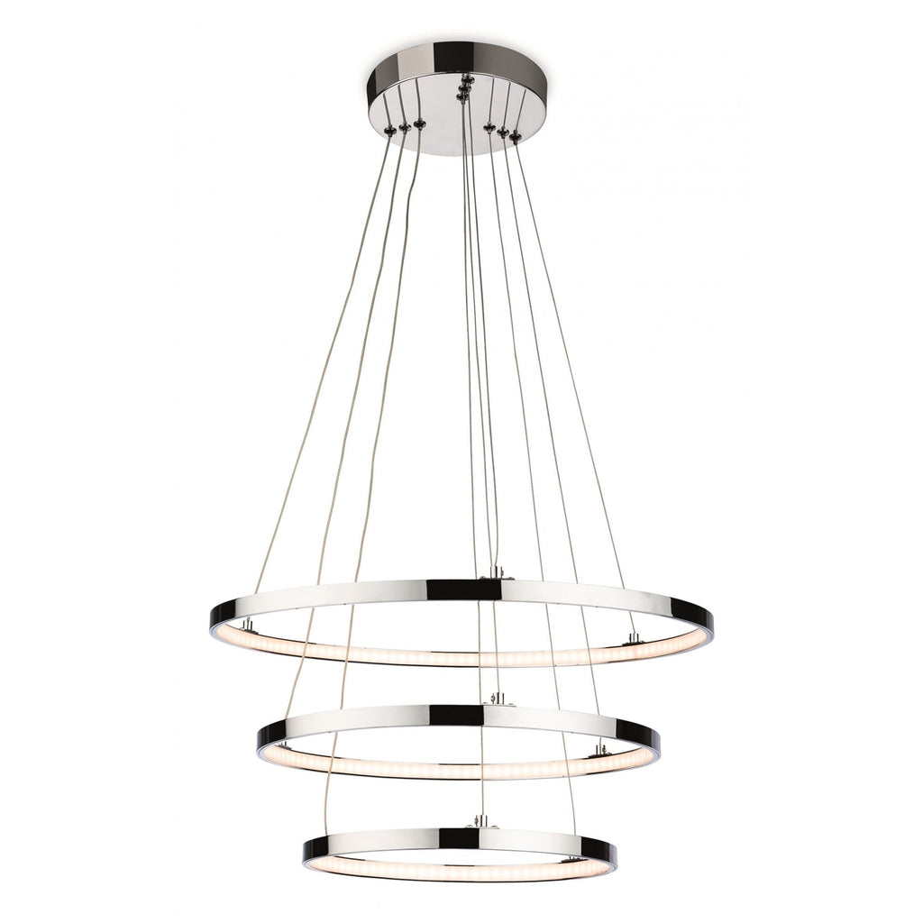 Esprit LED Modern Ceiling Pendant Light In Polished Chrome Finish 3722CH