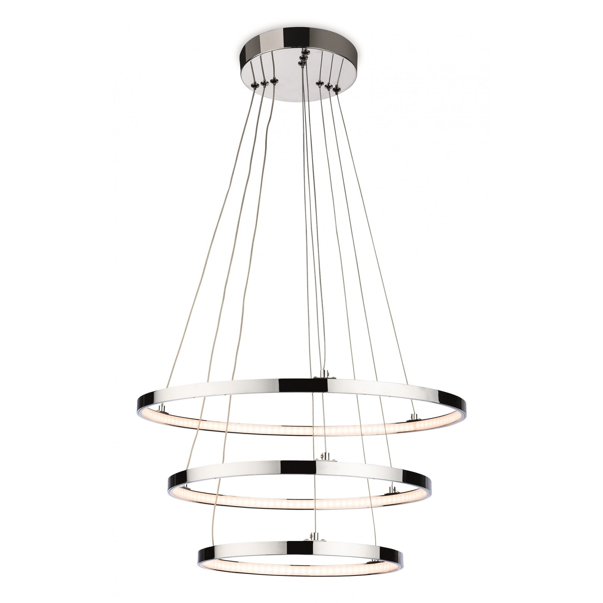 Esprit LED Modern Ceiling Pendant Light In Polished Chrome Finish 3722CH