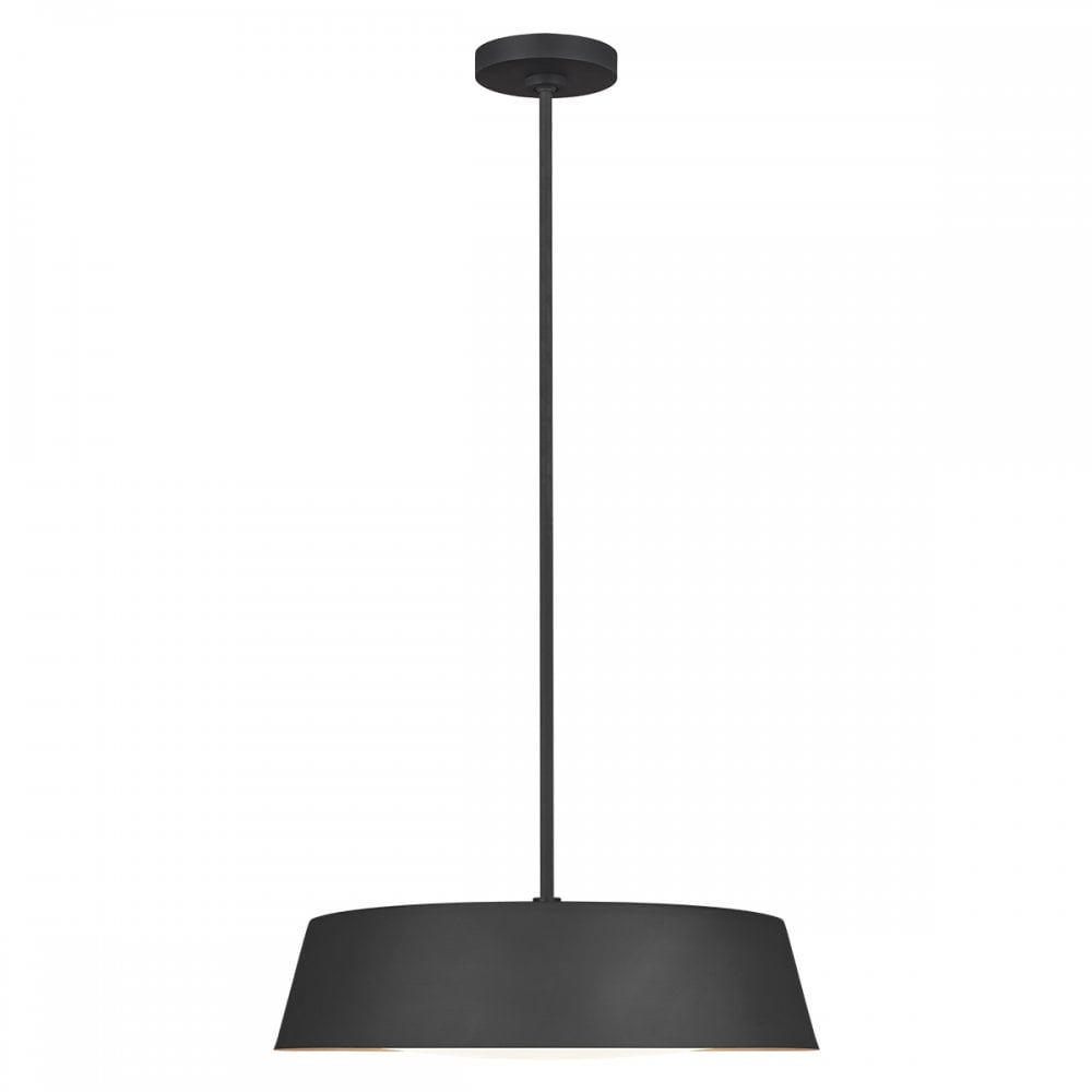 Asher Modern 5 Light Ceiling Pendant Light In Midnight Black Finish FE-ASHER-5P-MB