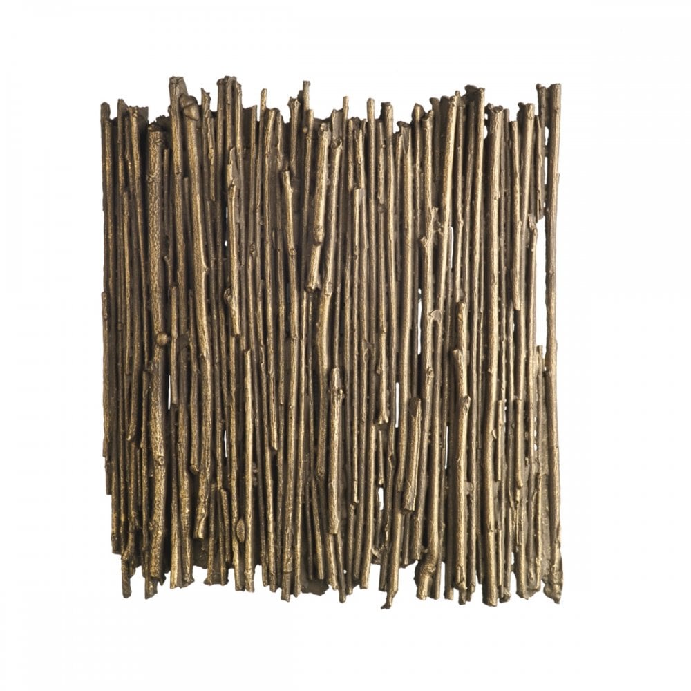 Willow Single Wall Light In Gold Cocoa Finish WIL0731