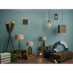 Willow Single Wall Light In Gold Cocoa Finish WIL0731