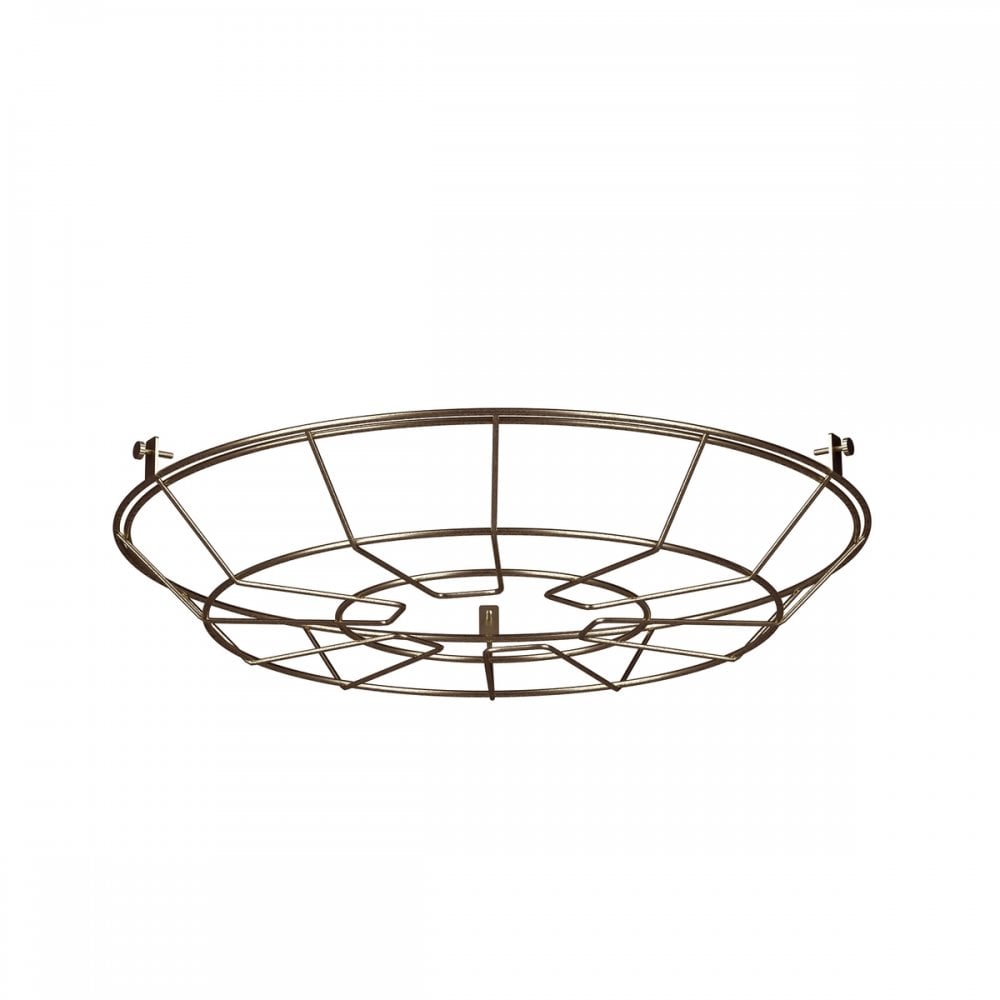 Reclamation Cage For Ceiling Pendant Light In Antique Brass Finish REC9975