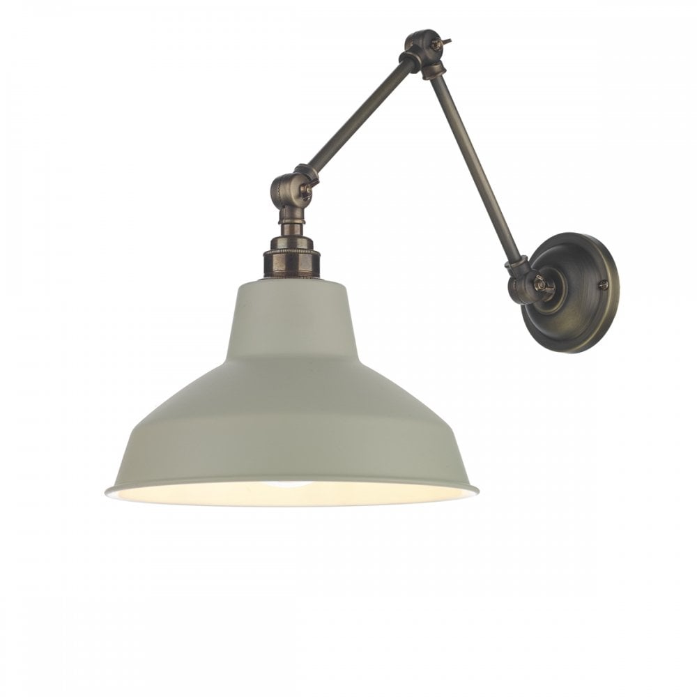 Hoxton Ceiling Pendant Light In Brass Finish With Pebble Shade HOX0775+DEX1902