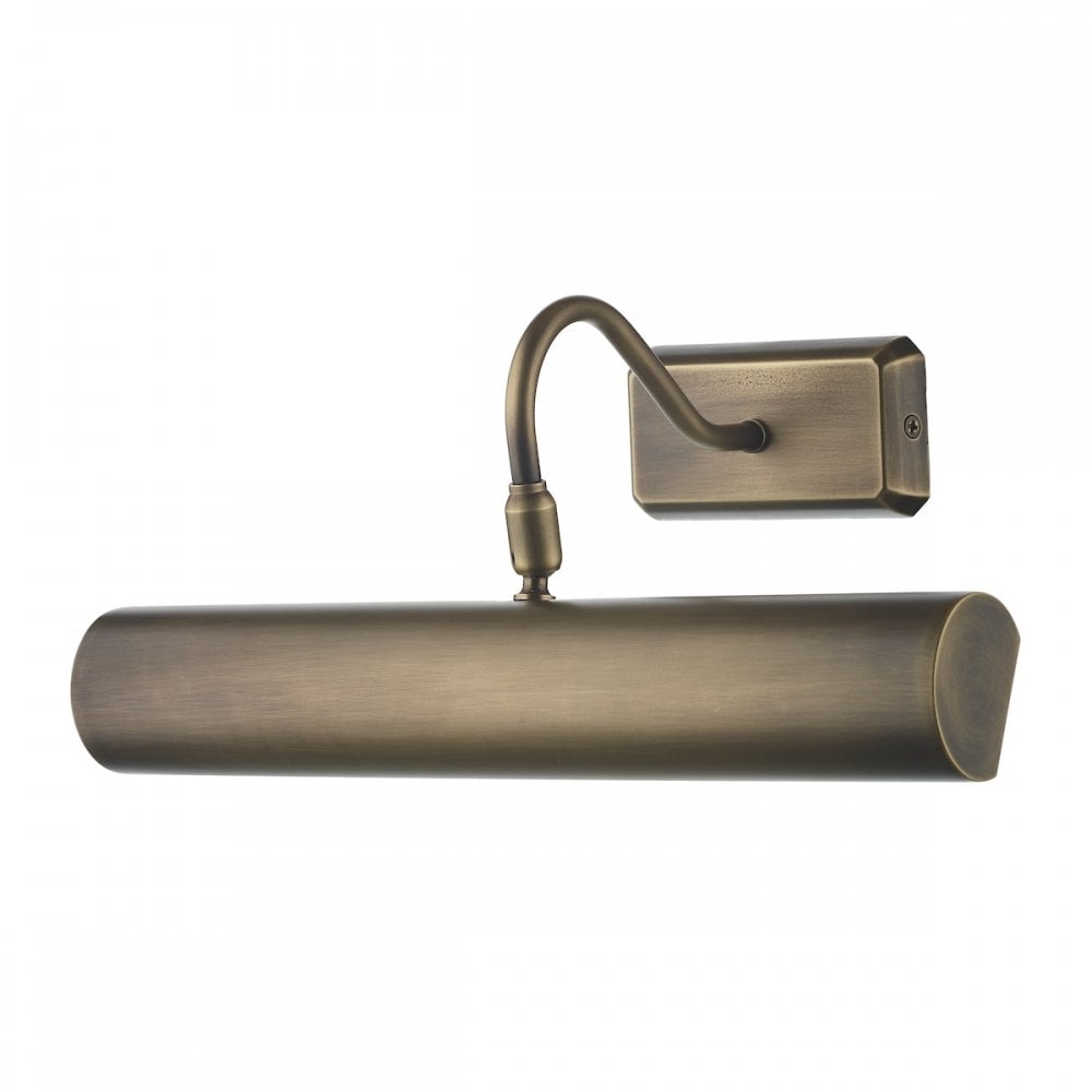 Ines Classic Picture Light In Antique Brass Finish INE0975