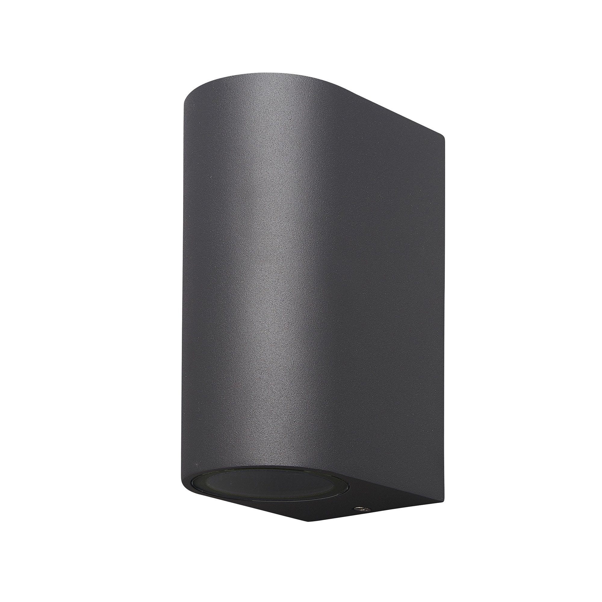Kandanchu Outdoor Curved Twin Wall Light In Anthracite Finish M6510