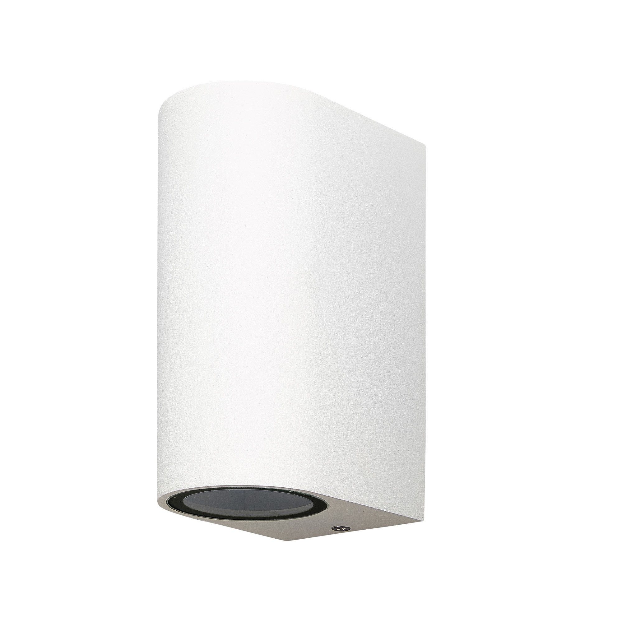 Kandanchu Outdoor Curved Twin Wall Light In Sand White Finish M6511