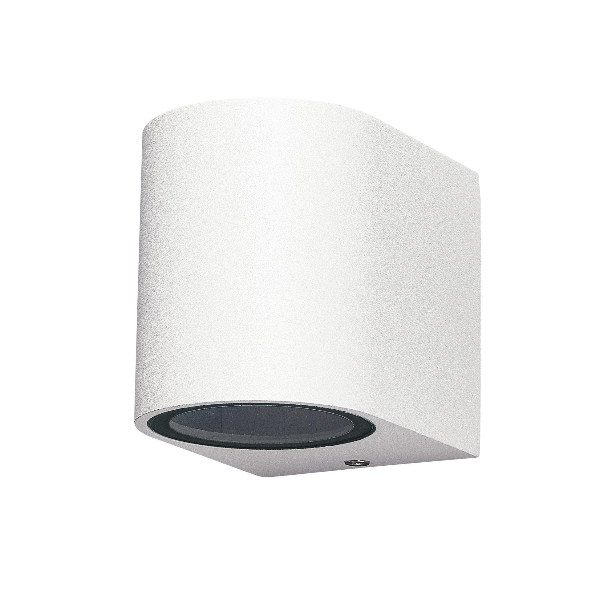 Kandanchu Outdoor Curved Single Wall Light In Sand White Finish M6513