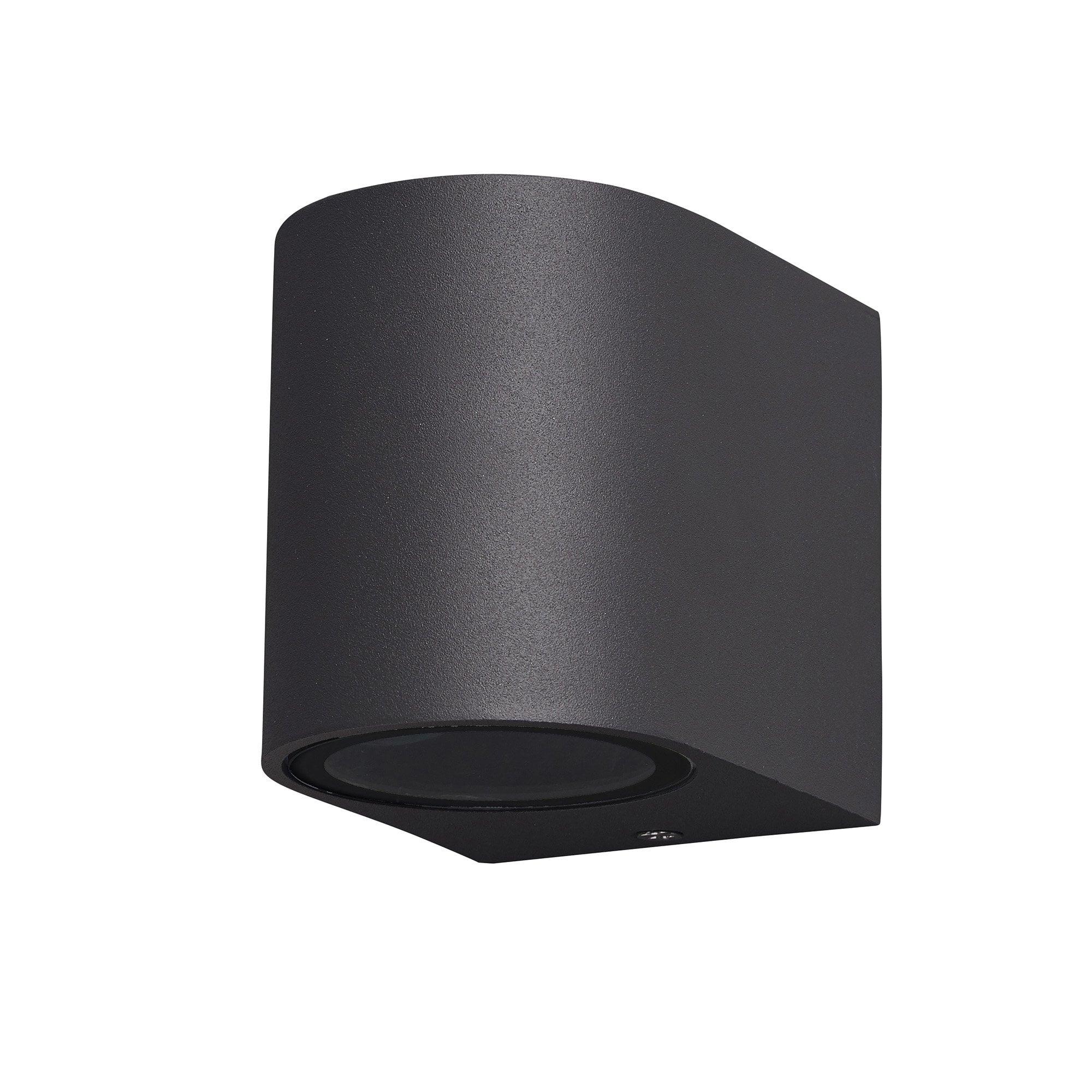 Kandanchu Outdoor Curved Single Wall Light In Anthracite Finish M6512