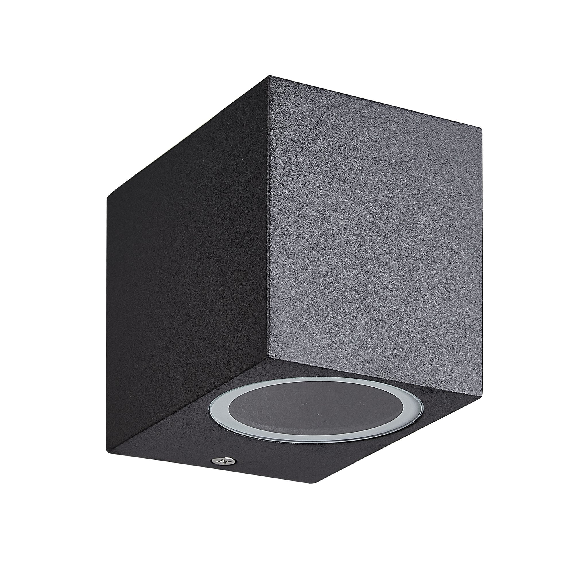 Kandanchu Outdoor Square Single Wall Light In Sand Black Finish M7040