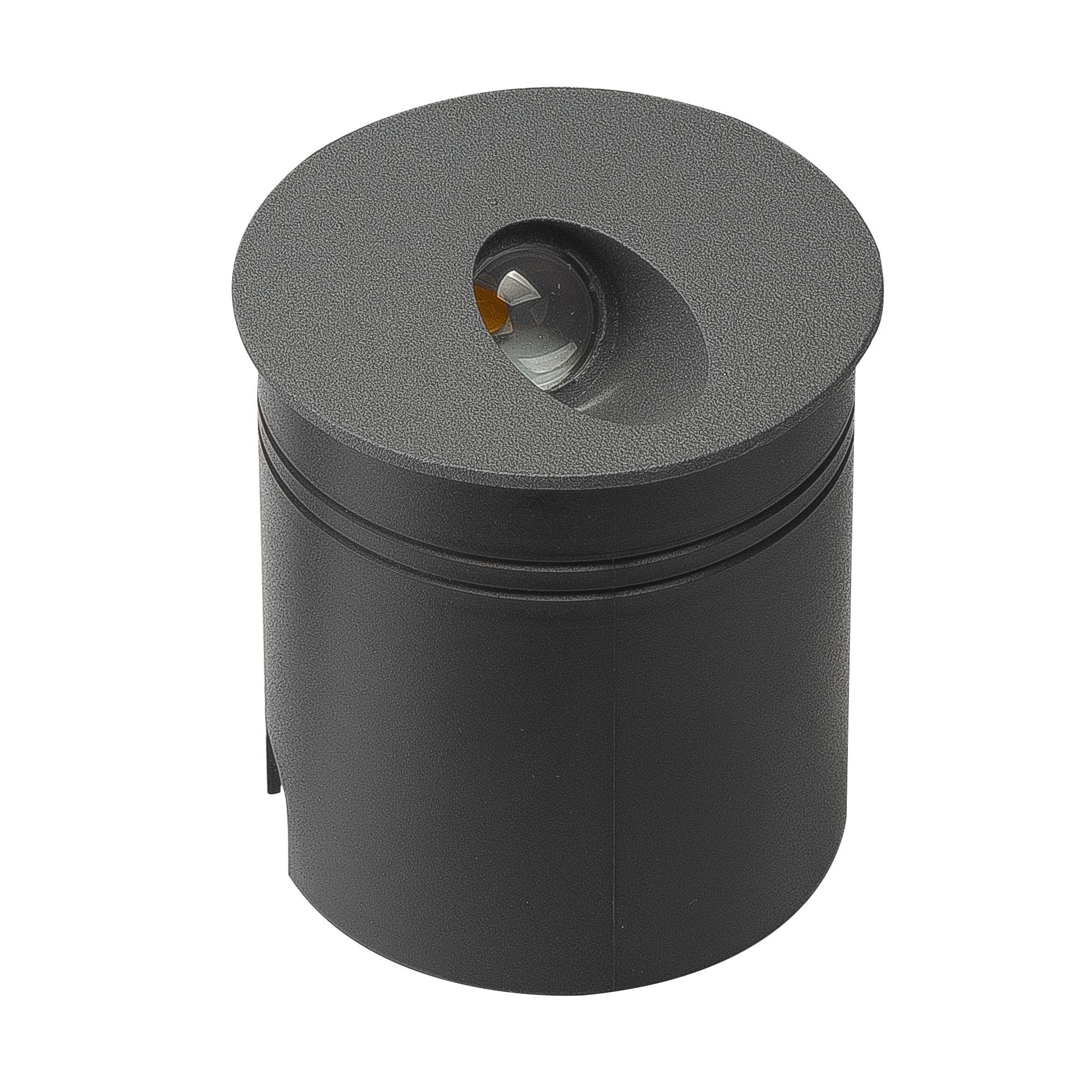 Aspen Outdoor 3 Watt LED Round Angle Wall Light In Anthracite Finish IP65 M7021