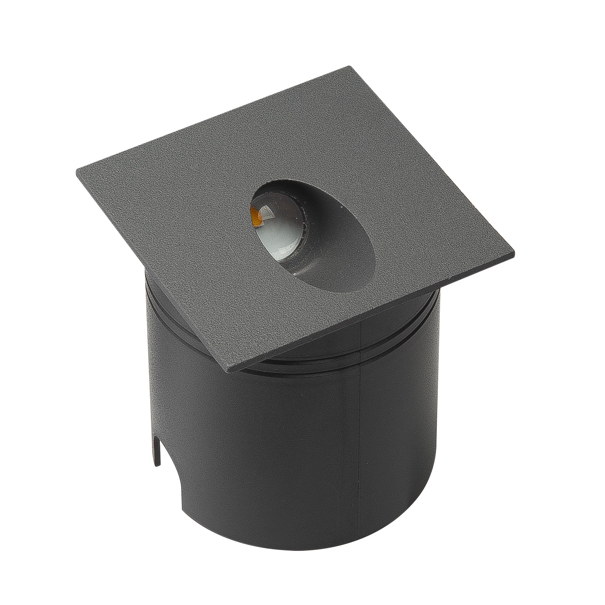 Aspen Outdoor 3 Watt LED Square Angle Wall Light In Anthracite Finish IP65 M7024