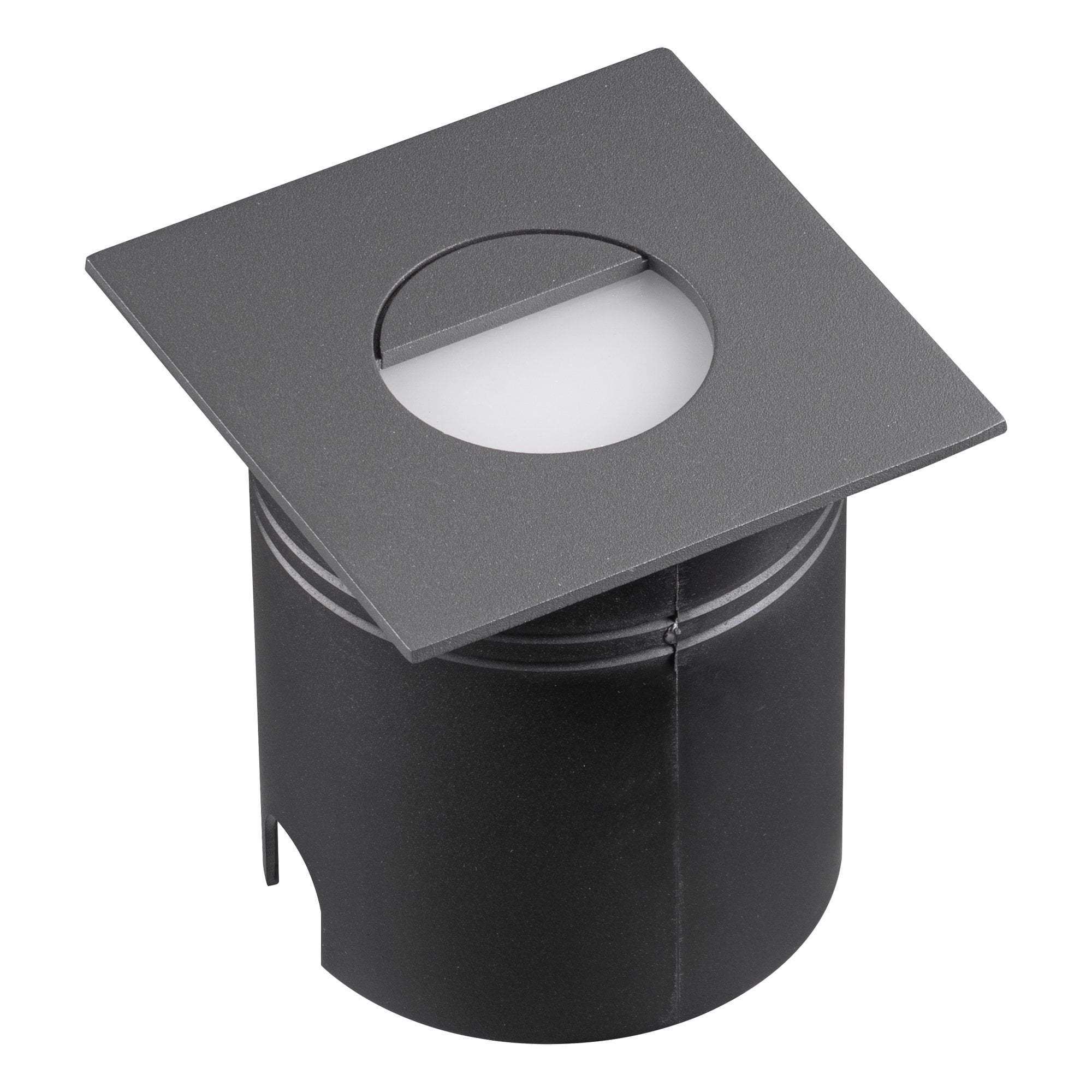 Aspen Outdoor 3 Watt LED Square Eyelid Wall Light In Anthracite Finish IP65 M7030