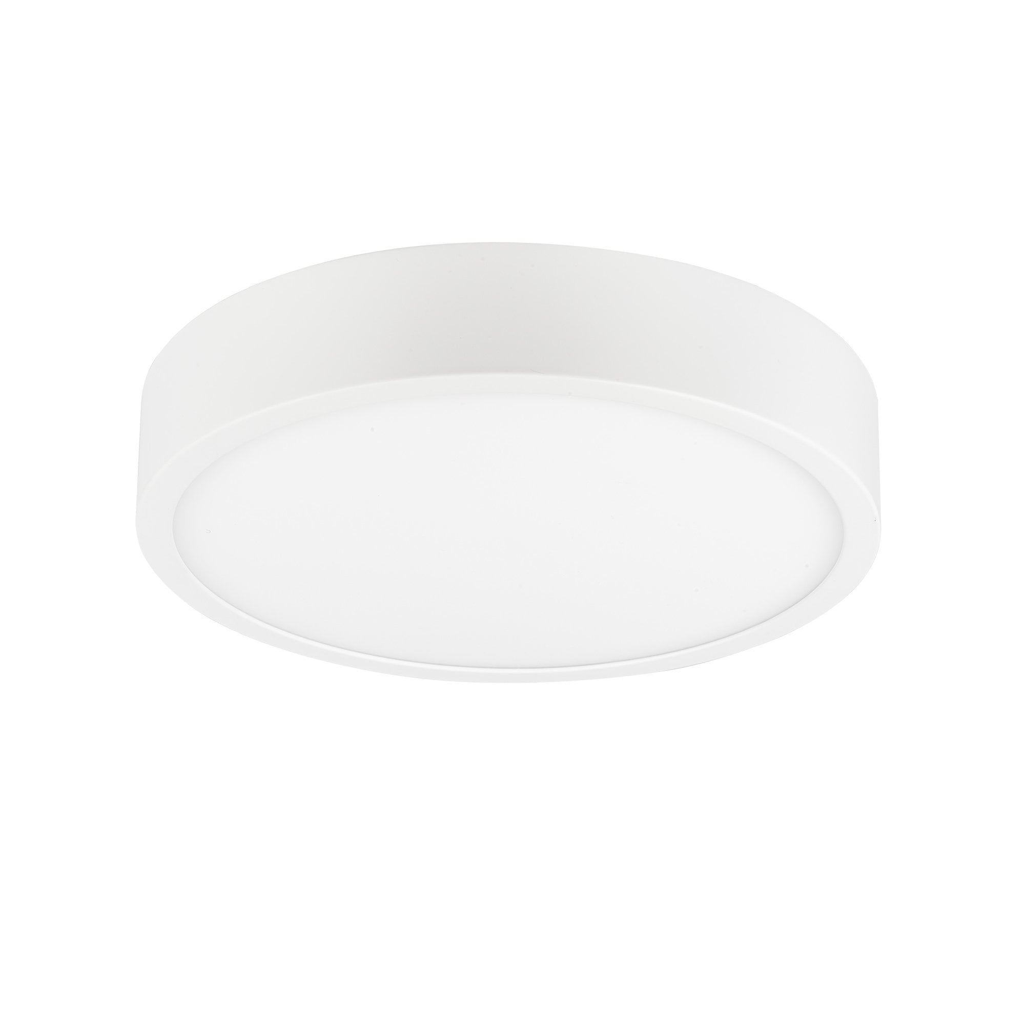 Saona Modern 30 cm Round LED Downlight In Matt White Finish 3000K M6626