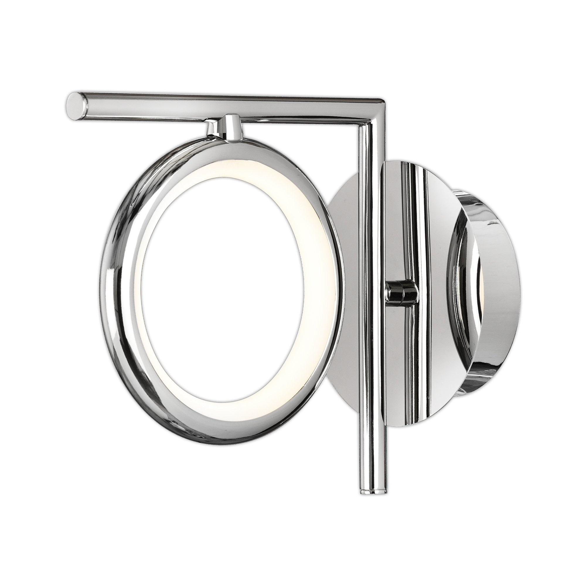 Olimpia CH 8 Watt LED Modern Wall Light In Polished Chrome Finish M6595