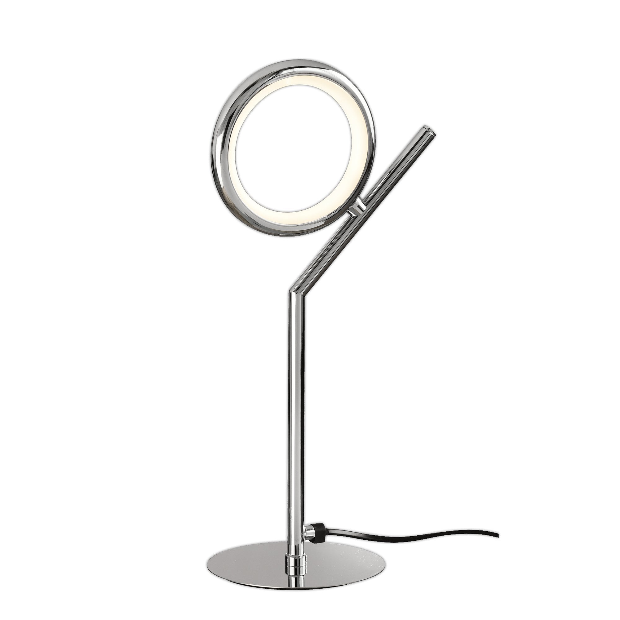 Olimpia CH 8 Watt LED Modern Table Lamp In Polished Chrome Finish M6596
